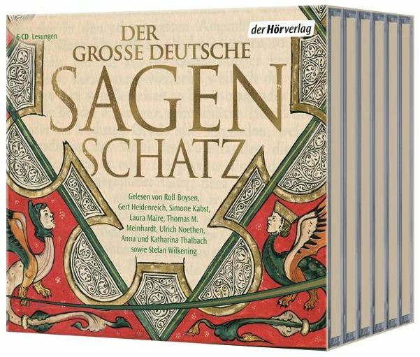 Image du produit Le grand trésor des légendes allemandes (Frères Grimm, Ludwig Bechstein, Rolf Boysen, Gert Heidenreich, Ulrich Noethen, Catherine Thalbach, Allemand)