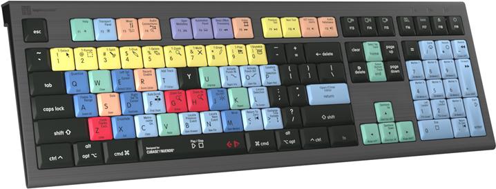 Produktbild Logickeyboard LKB-CBASE-A2M-DE Tastatur USB QWERTZ Deutsch Schwarz (DE, Kabelgebunden)