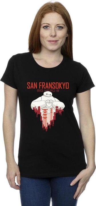 Produktbild Disney Big Hero 6 Baymax San Fransokyo Heart TShirt (M)