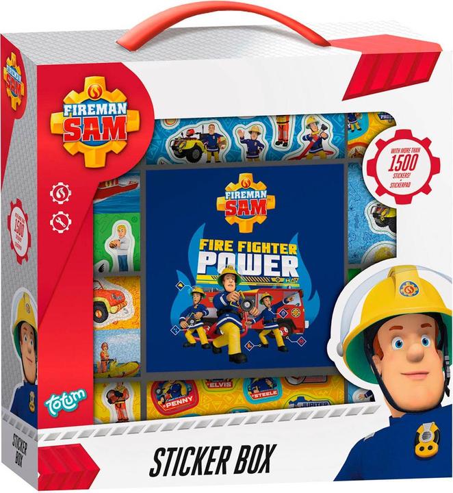 Produktbild Totum Feuerwehrmann Sam Stickerset Large
