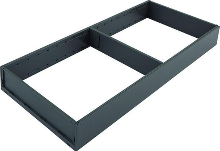 Produktbild Blum Ambia-Line Schubkastenrahmen breit - 622x200x50mm, Stahl seidenweiss matt