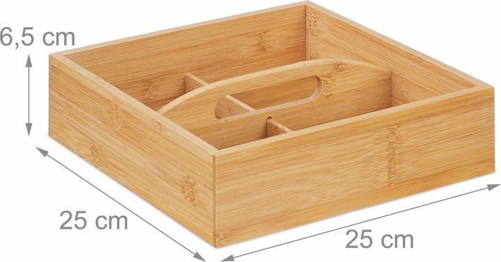 Actual product image Relaxdays Lidded Laundry Hamper (43 l)