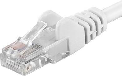 Immagine prodotto PremiumCord Patch kabel UTP Cat5e 3m bila (U/UTP, CAT5e, 3 m)