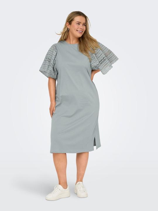 Actual product image Only Normal geschnitten Rundhals Langes Kleid Kleid (L)