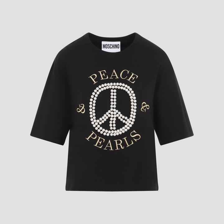 Actual product image Moschino T-shirt E Polo Nero (S)