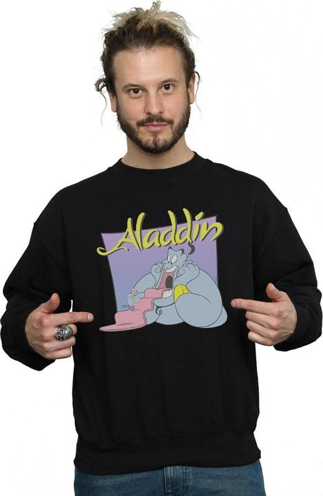 Immagine prodotto Disney Aladdin Genie Wishing Dude Felpa Uomo (XL)