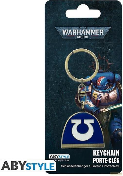 Immagine prodotto ABYstyle Portachiavi Warhammer 40k : Ultramarines (AX2)