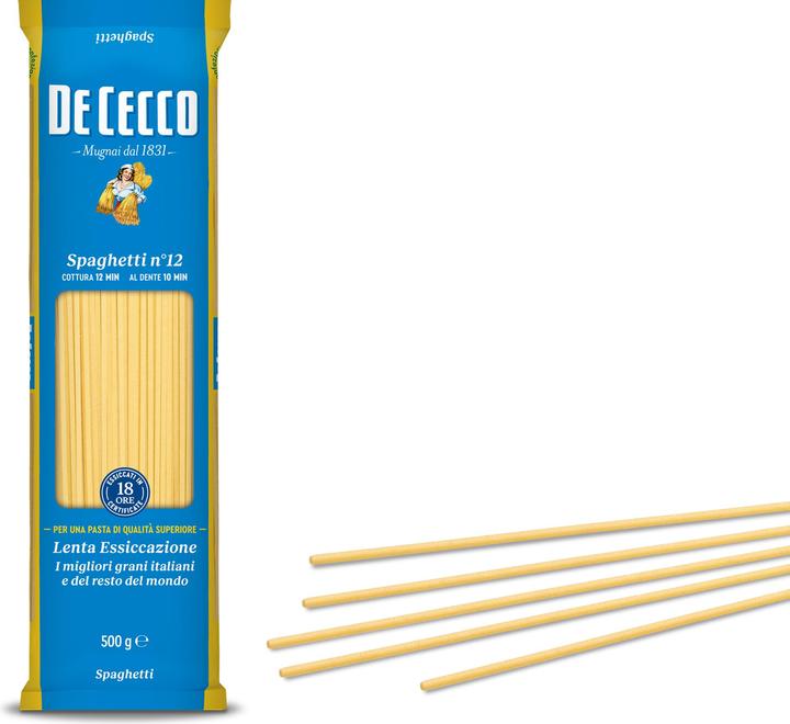 Image du produit De Cecco Spaghetti no. 12 (500 g)