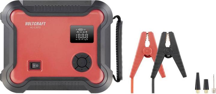 Actual product image Voltcraft Jumper cable VC-CJS72 VC-15820465 Jumper current (12 V)=600 A 12 (1200 A, 16000 mAh)