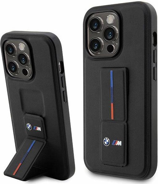 Image du produit BMW Étui BMHCP14L22GSLK iPhone 14 Pro 6.1" czarny/black hardcase Grip Hot Stamp (Apple iPhone 14 Pro)