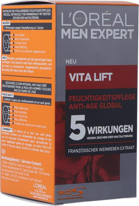 Produktbild L'Oréal Paris Men Expert Vita Lift (50 ml, Gesichtsgel)