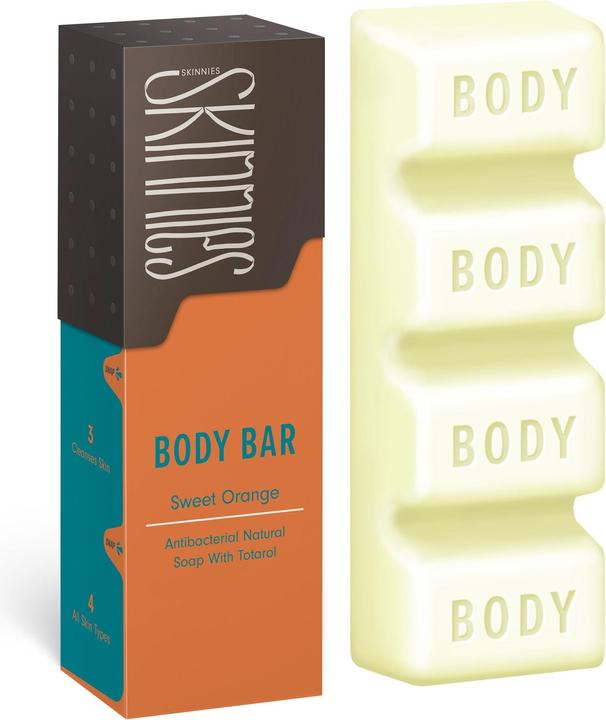Produktbild Skinnies Body Bar Sweet Orange (Hartseife, 100 ml)