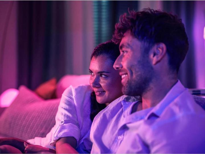 Actual product image Philips Hue Play Gradient Lightstrip 55" (RGBW, 216.50 cm, Indoor)