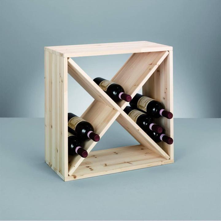 Actual product image Zeller Present Wine rack (52 x 25 x 52 cm)