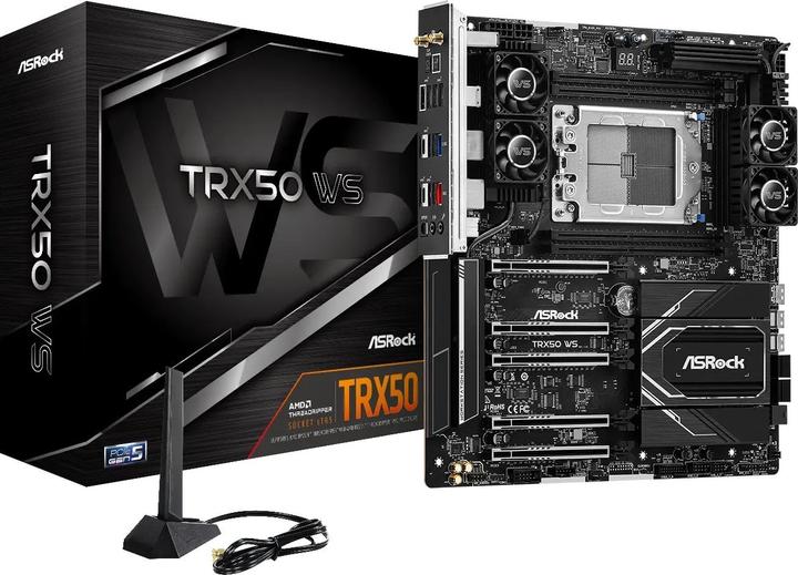 Produktbild AsRock TRX50 WS (sTR5, AMD TRX50, E-ATX)