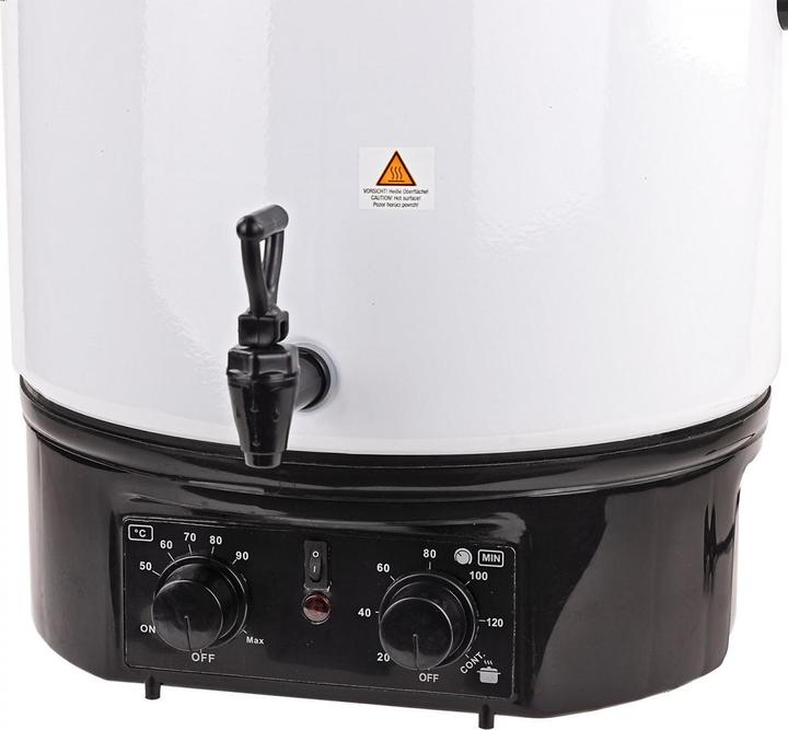 Actual product image Dema Einkochautomat Einkochtopf Glühweintopf Heissgetränkeautomat Einkocher 27 Liter (27 l)