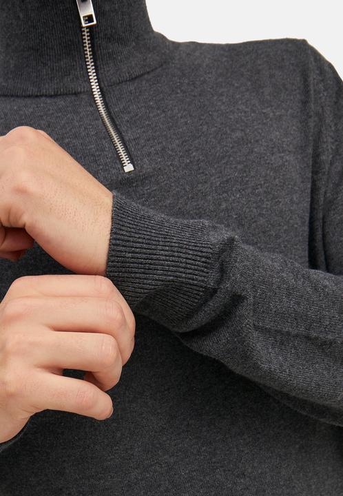 Image du produit Jack & Jones Pull-over en tricot semi-zip (S)