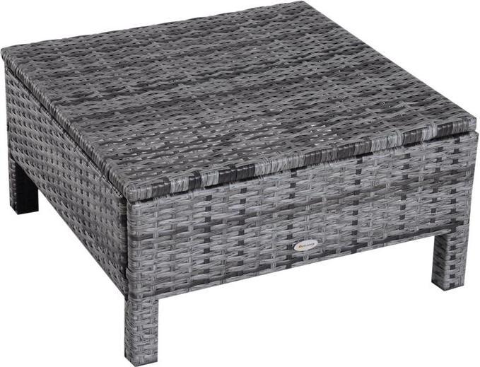 Produktbild Outsunny Rattan-Sitzgruppe als 3-teiliges Set