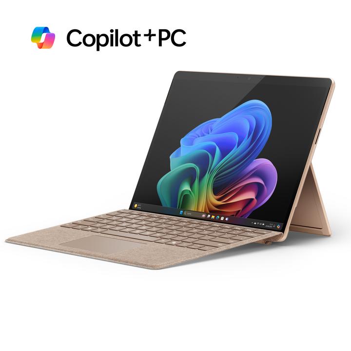 Image du produit Microsoft Surface Pro – Copilot+ PC (mit Netzteil) – 11. Edition (13", Snapdragon X Elite X1E-80-100, 16 Go, 512 Go, Sans disposition de clavier)