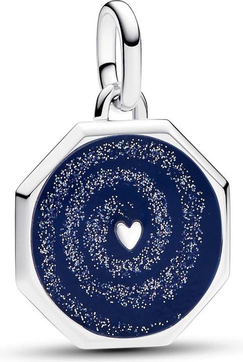 Produktbild Pandora ME Galaxie Herz Medaillon Charmm (Emaille, Sterling Silber 925)