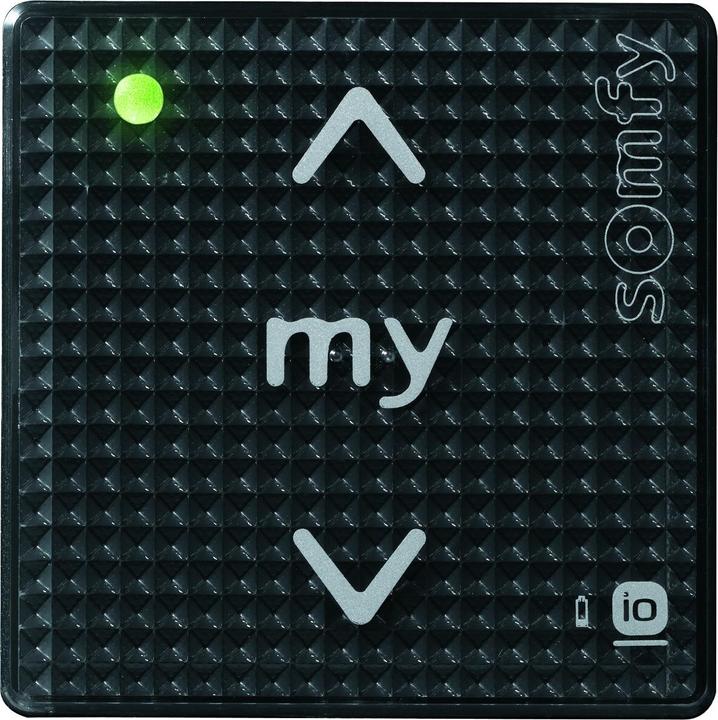 Produktbild somfy 1811094 Funkwandsender Smoove 1 IN io Black Shine 1-Kanal