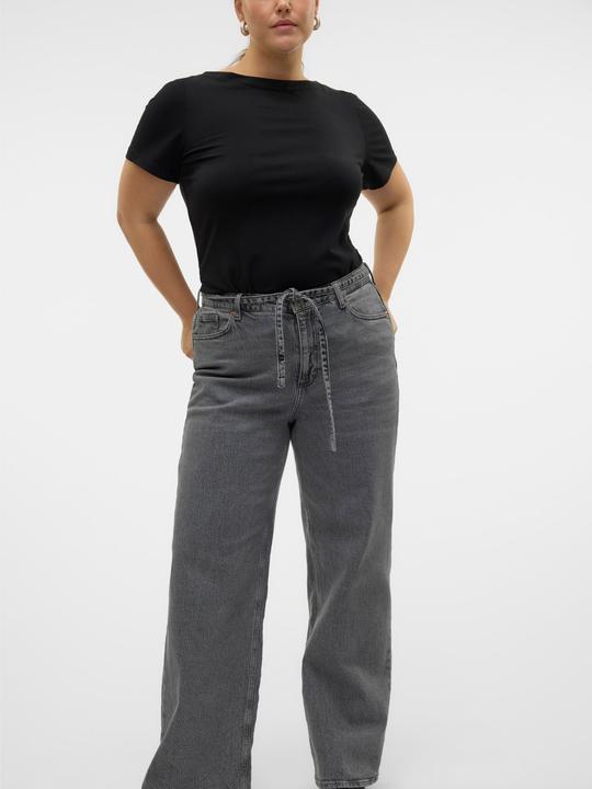 Actual product image Vero Moda VMCTESSA Hohe Taille Weiter Beinschnitt Jeans Weit geschnitten (46)