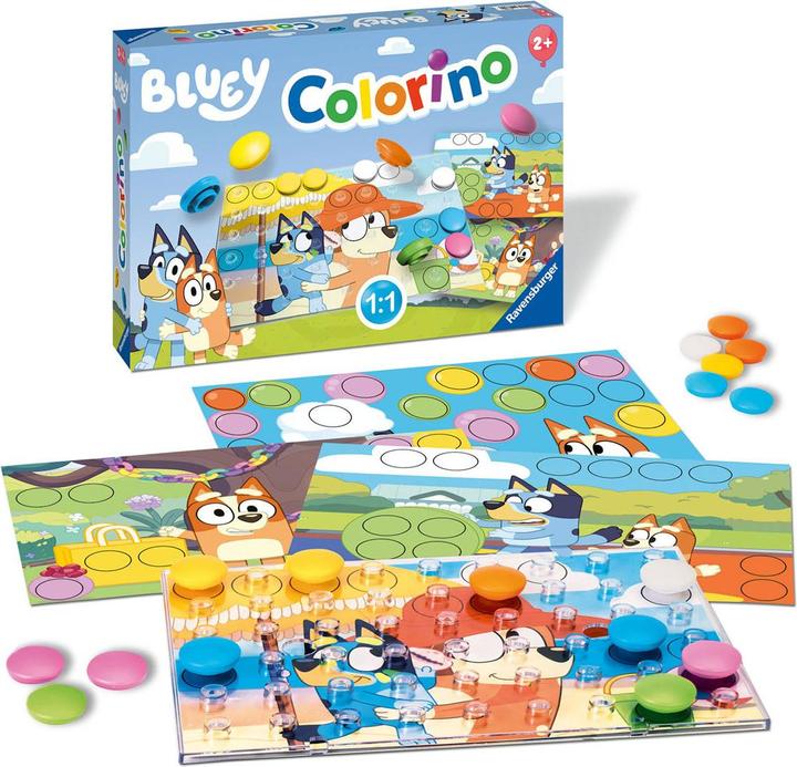 Actual product image Ravensburger Bluey Colorino (Multilingual)