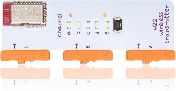Immagine prodotto Littlebits 650-0150-00A01, bitSnaps, Senza fili, 14 anni, 95 mm, 190 mm, 12,5 mm (Cavo del drone)