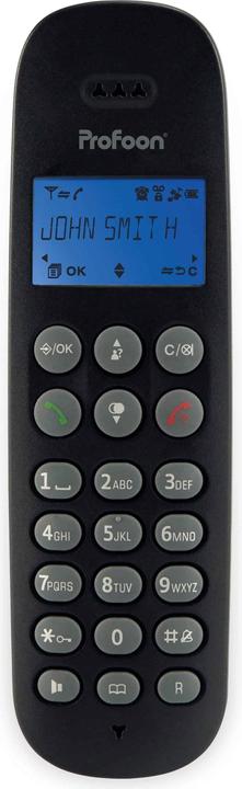Immagine prodotto Profoon Telefono DECT con 3 portatili, nero