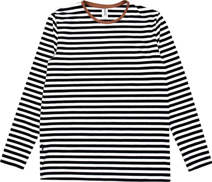 Hebe Langarmshirt mit Streifen