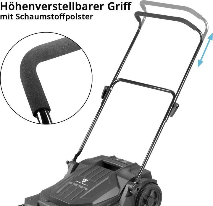 Immagine prodotto Stahlwerk Spazzatrice SL-20 ST con larghezza di spazzamento di 650 mm e capacità di 20 litri