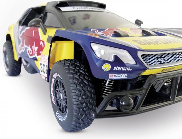 Image du produit Carson 1:16 RC Peug.Rally 3008 DKR LOEB 19 100% (RTR Prêt à fonctionner)