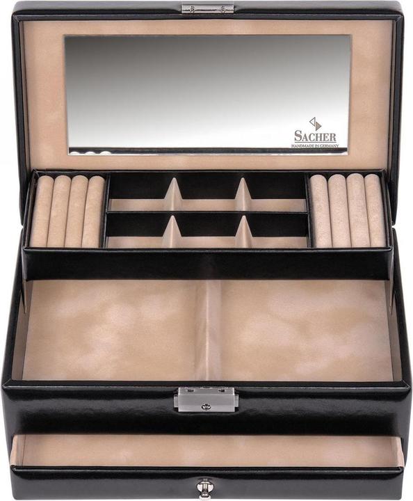 Actual product image Sacher 34.000.290443 - Jewellery box Helen new classic black
