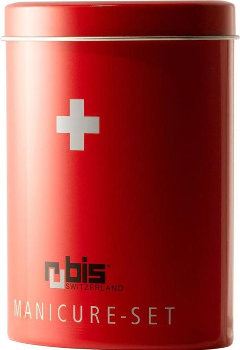 Rubis Schweizer Box, 4-teilig, Inox, rot/weiss