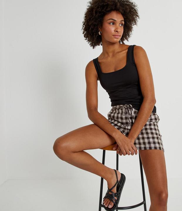 Immagine prodotto La Redoute Collections Top con scollo quadrato (M)