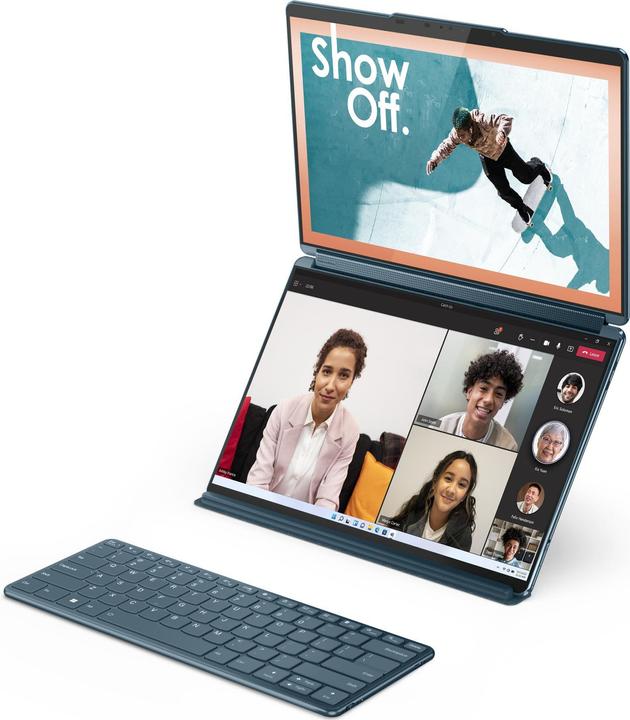 Produktbild Lenovo Yoga Book 9 (13.30", Intel Core i7-1355U, 16 GB, 1000 GB, CH)