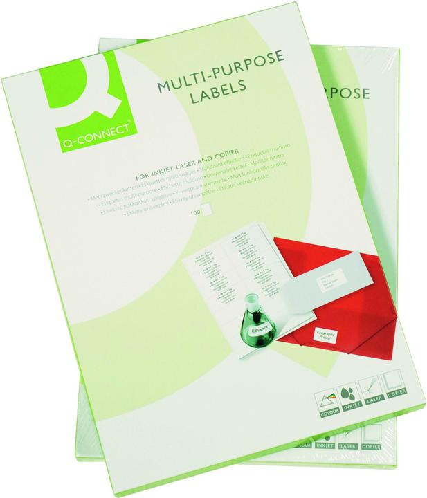 Image du produit Q-Connect Étiquette universelle 70 x 25,4 mm