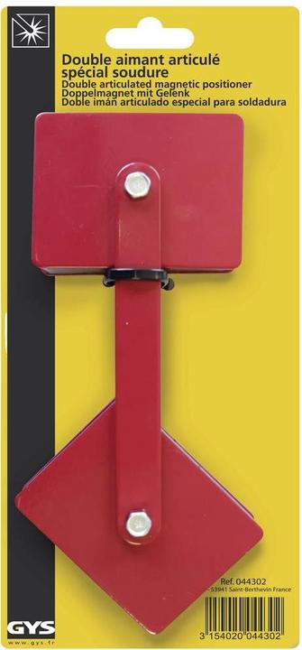 Actual product image GYS Double magnet with joint