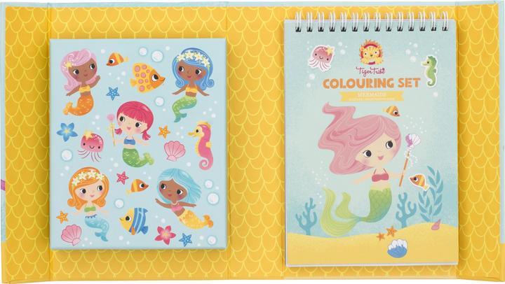 Actual product image Tiger Tribe Mermaids painting set