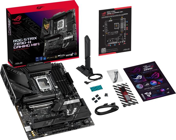 Image du produit ASUS ROG STRIX Z890-H GAMING WIFI (LGA 1851, Intel Z890, ATX)