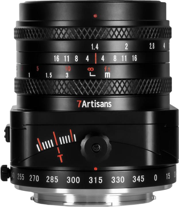 Immagine prodotto 7artisans 50 mm f/1.4 Tilt Shift Sony E (Sony E, APS-C / DX, Full-frame)
