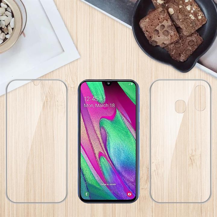 Produktbild Cadorabo TPU 360 Grad Case Cover (Samsung Galaxy A40)