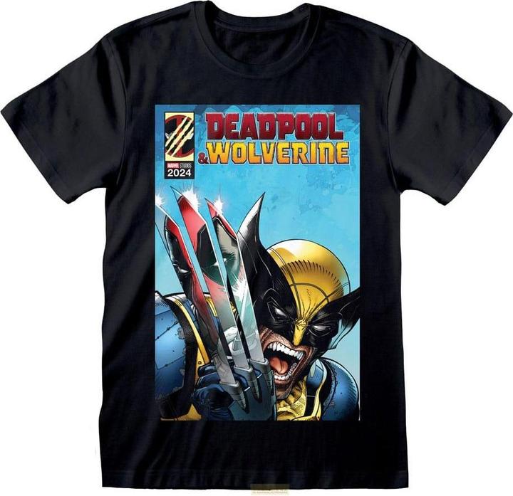 Heroes Inc Deadpool T-Shirt Wolverine Reflection Grösse XL (XL)