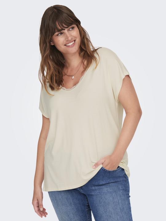 Actual product image Only Regular fit V-neck curve top Top (L)