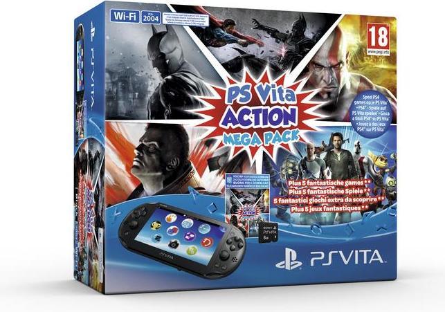 Produktbild Sony PS Vita Slim - Mega Pack Action