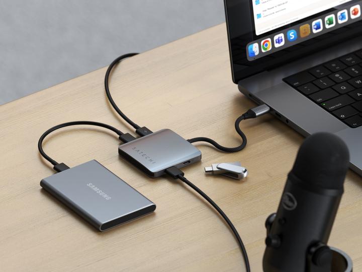 Produktbild Satechi ST-H4CPDM (USB-C, 4 Ports)