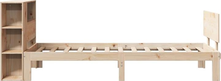 Productafbeelding VidaXL Massief houten bed Houten bed met plank zonder matras 90x200cm grenen (90 x 200 cm)