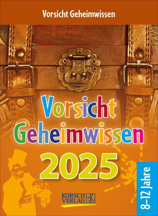 Produktbild Vorsicht Geheimwissen 2025 (12 x 16 cm, Deutsch)