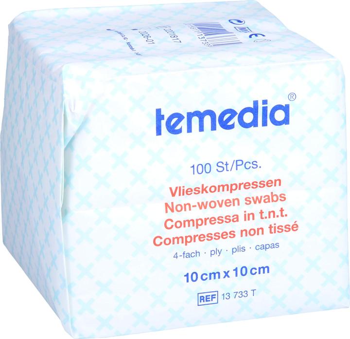 Actual product image Holthaus TISSUE COMPRESSION UNSTERIL 4FACH 10X10CM, 100 pcs COM