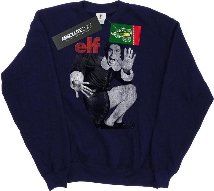 Produktbild Elf Mono Distressed Poster Sweatshirt (M)